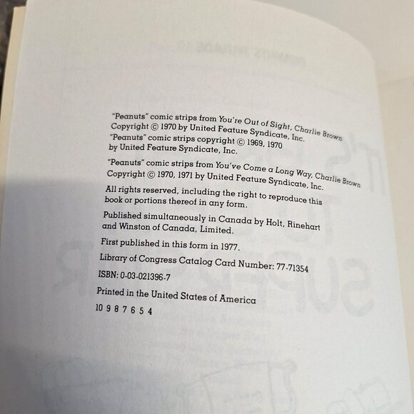 Its Great To Be A Super Star Peanuts Parade Book Charles Schulz 1979 Vintage - Picture 5 of 8